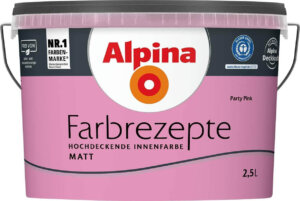 Alpina Wandfarbe Party Pink