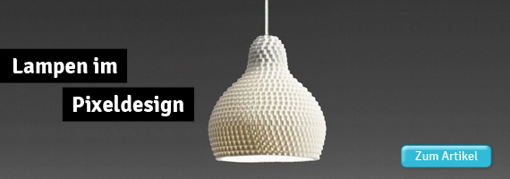 Lampen im Pixeldesign