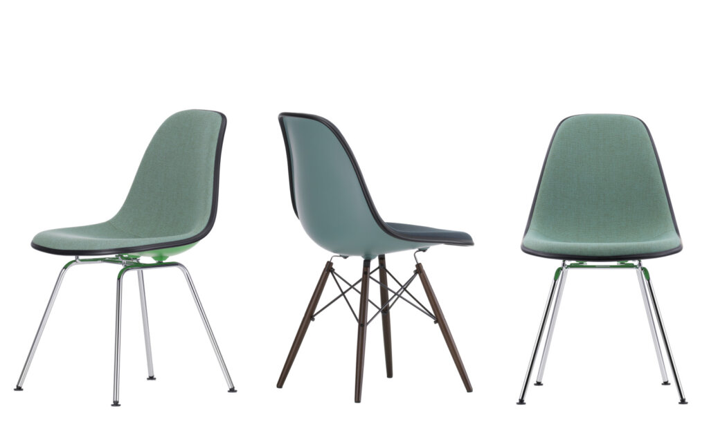 Vitra Stuhl Eames Plastic Chair Gruppe 3 Grün frei