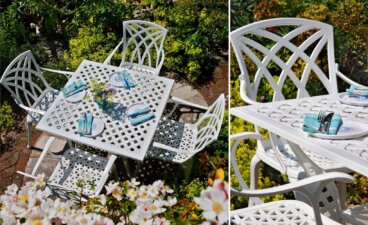 Praktisch und schick: Gartenmöbel aus Aluminium