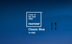 Trendfarbe des Jahres 2020 - Classic Blue