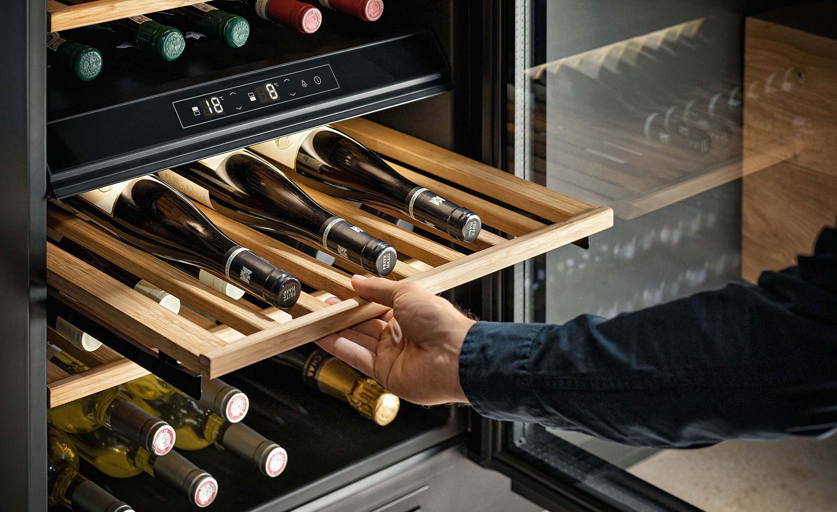 Für alle Weinliebhaber: Design-Ideen für Weinregale und -kühlschränke